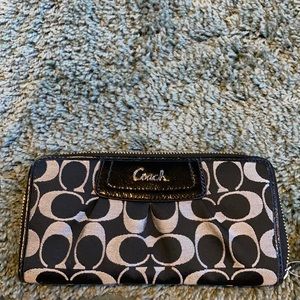 Coach Black Wallet